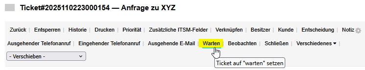 Figure 9: UI excerpt related to “Wait / pending reminder”